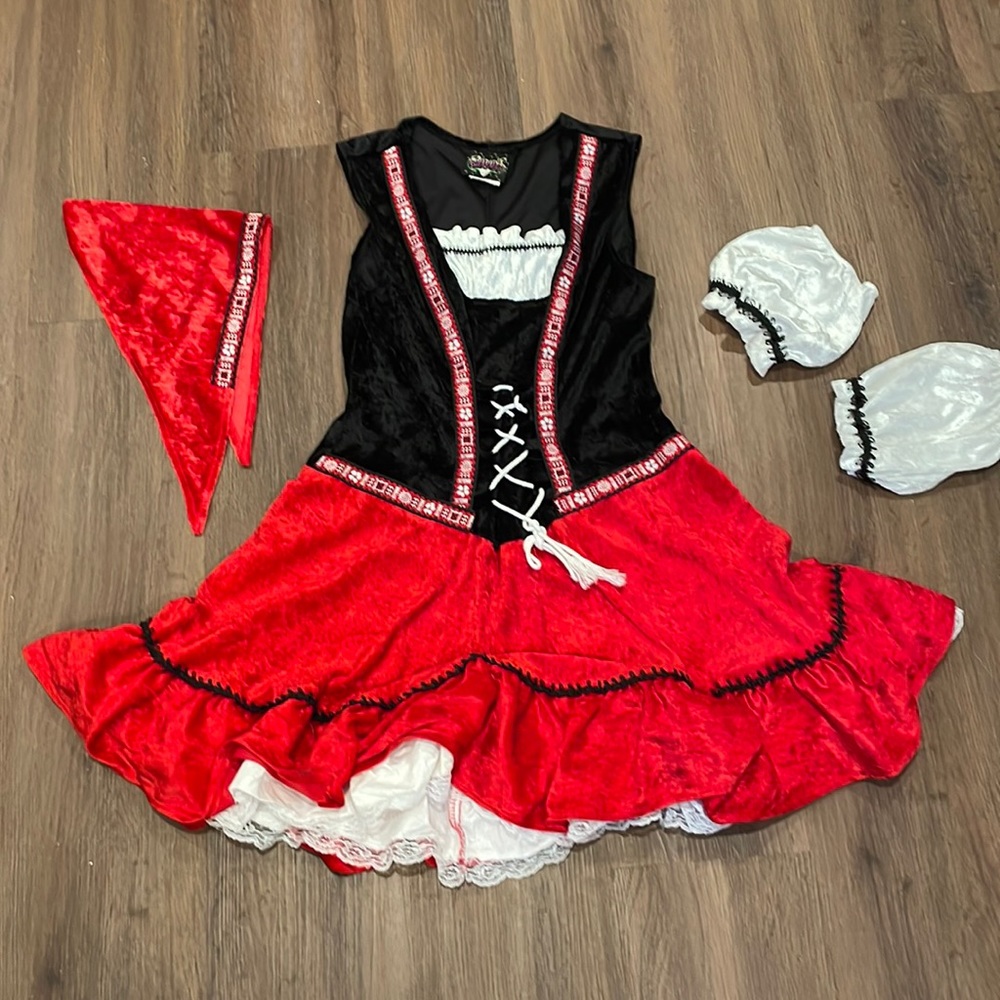 Charades Bavarian Girl Beer Garden Costume